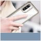 7. Outer Space Case for Samsung Galaxy A56 Cover with Flexible Frame - Semi-Transparent, Black