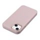 12. iCarer Litchi Premium Leather Case iPhone 14 Plus Magnetic Leather Case with MagSafe Pink (WMI14220711-PK)