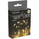 14. BATTERY-OPERATED WIRE LAMPS GARLAND 100 LED WARM WHITE