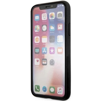 5. Guess 4G Big Metal Logo iPhone X/XS Case - Gray