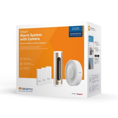 8. Netatmo NBU-ICCS camera with sensors and siren set