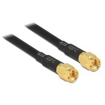 DeLOCK 88891 LMR195 coaxial cable 5 m Black