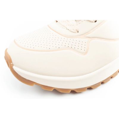 6. Skechers Uno Rugged women's sports shoes insulated winter ankle boots beige
