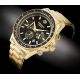 2. Men's Watch Giewont Chronograph Sapphire Gold Black GW3520-B4
