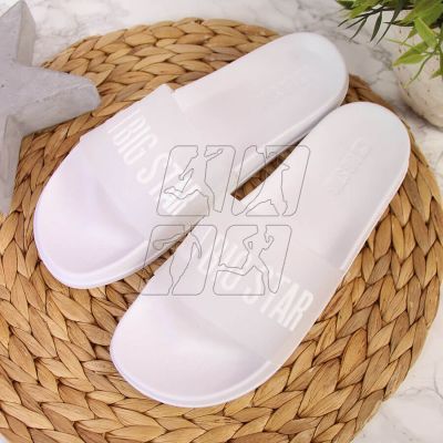 5. White Big Star W FF274A199 pool slippers