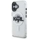 2. Karl Lagerfeld IML Karl Sketch Logo MagSafe Case for iPhone 16 - Clear