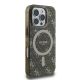 4. Guess IML 4G Background MagSafe Case for iPhone 16 Pro Max - Brown