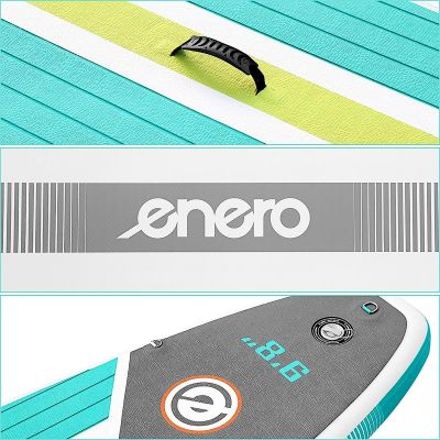 5. ENERO INFLATABLE SUP BOARD SET WITH WINDOW 320X81X15CM