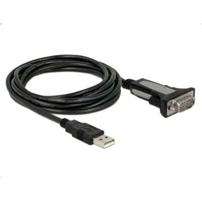 DeLOCK 65962 Parallel Cable Black 3m USB Type-A DB-9