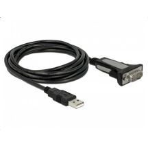 DeLOCK 65962 Parallel Cable Black 3m USB Type-A DB-9
