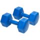 EB FIT composite dumbbell set 2x4kg blue 1027043