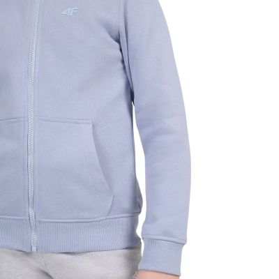 3. Girls’ Hoodie 4F F2765 light blue 4FJWAW26TSWSF2765 34S