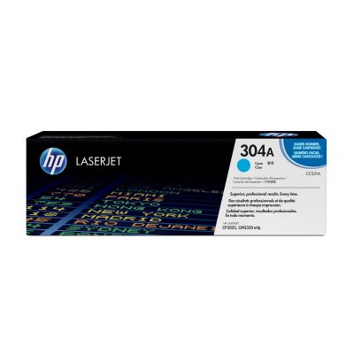 2. HP Cyan Toner HP 304A, HP304A=CC531A, 2800 pages