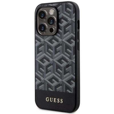 2. Guess GUHMP14XHGCFSEK iPhone 14 Pro Max 6.7" black/black hardcase GCube Stripes MagSafe