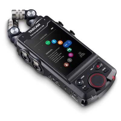 4. Tascam Portacapture X8 - Portable, high-resolution multi-track recorder