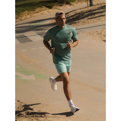 8. Men's relaxed T-shirt with print 4F 4FRSS26TTSHM4296-47S