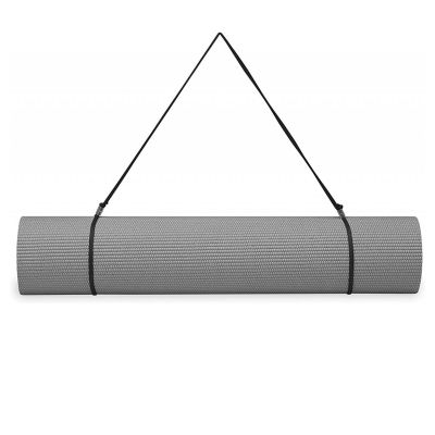 9. GAIAM essentials 6mm 63317 Yoga Mat with Strap