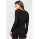 2. Women’s thermal long-sleeve top SUPER.NATURAL W ARCTIC230 LS black
