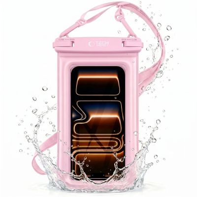 3. Tech-Protect UWC7 6.9" waterproof case - pink