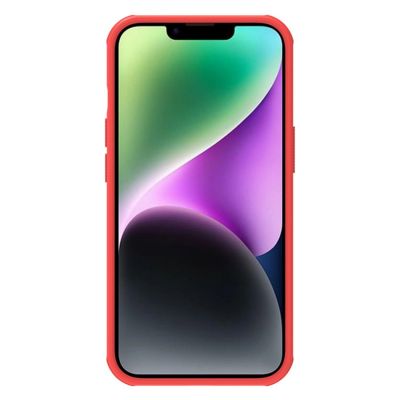3. Nillkin Super Frosted Shield Pro case for iPhone 14 Plus, back cover, red