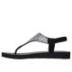 10. Skechers Meditation Sandals - Glamorous Muse W 119774-BLK