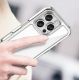 5. Outer Space Case for iPhone 16e / 17e Cover with Flexible Frame - Transparent