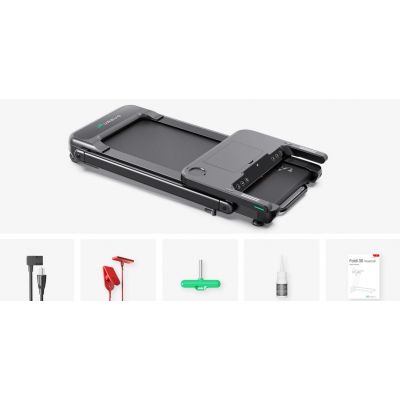 20. Treadmill with built-in desk for work and exercise UREVO Foldi 3S