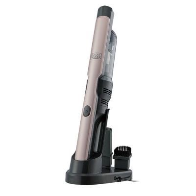 9. Black & Decker DVC320BRG Portable Vacuum Cleaner Rose Gold Bagless
