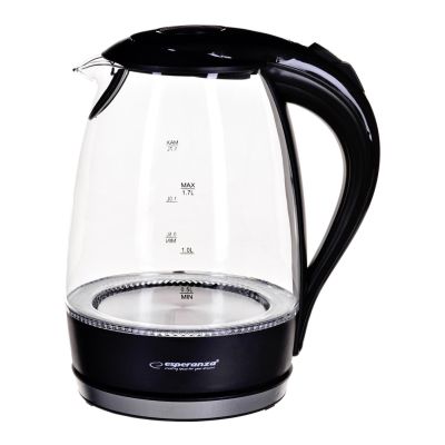 5. Esperanza Salto Angel EKK011K electric kettle (2200W 1.7l; black)