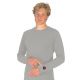 6. Glovii GJ1GL Shirt/Top Sweatshirt Crew Neck Long Sleeve Elastane, Polyester