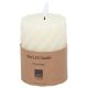 8. DECORATIVE CANDLE 75x100MM LED WAX CREME