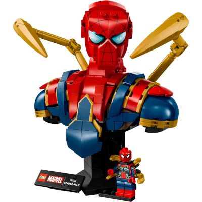 13. LEGO Marvel Super Heroes 76326 Iron Spider-Man Bust