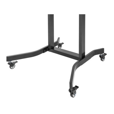 4. Equip Floor Stand Holder 55-100"/1TFT 120kg 1Shelf Solid Retail (650633)