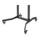4. Equip Floor Stand Holder 55-100"/1TFT 120kg 1Shelf Solid Retail (650633)