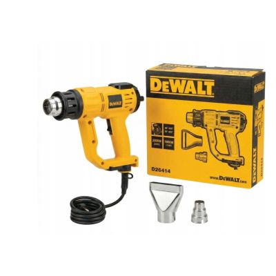 6. DeWALT D26414 650 l/min 600 °C 2000 W Black, Yellow