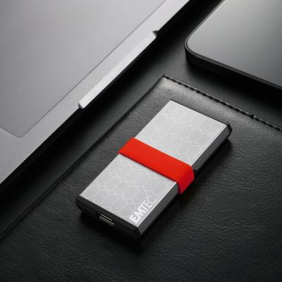 2. Emtec X205 Mini 256GB USB Type-C USB 3.2 Gen 2x2 Silver