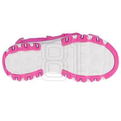 4. Skechers D'Lites Jr Sandals 664133L-HPMT