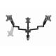 29. GEMBIRD ADJUSTABLE DESK ARM/MOUNT FOR 3 MONITORS 17-27, VESA 100X100MM, UP TO 7 KG