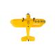 6. Amewi AMXFlight Buk D17s 3D/6G RTF Biplane, Yellow