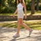 7. Women's pink slip-on platform sandals Rieker V59B5-31