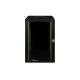 3. Digitus Unique 19" 20U rackmount network cabinet 600x600, glass door, black, undivided, assembled, 100kg