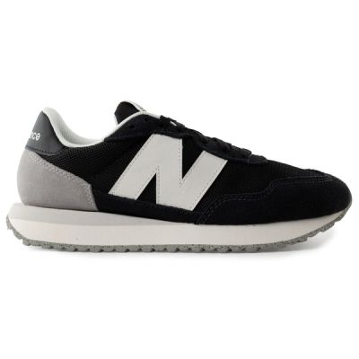 New Balance 237 Men’s Black Leather Sneakers