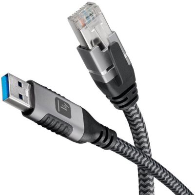 4. TECHLY USB-A TO GIGABIT ETHERNET RJ45 1M ADAPTER/NETWORK CABLE