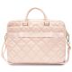 3. Guess Quilted 4G bag for a 16" laptop - pink