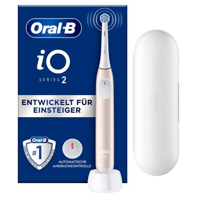 3. Braun iO Series 2+CalmPink Toothbrush