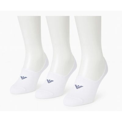 2. Emporio Armani Calza micro socks cotton white 3-pack