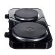 3. ESPERANZA ELECTRIC COOKER YELLOWSTONE 1500W + 1000W BLACK EKH014K