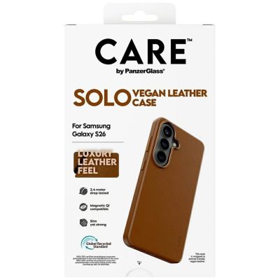 6. CARE by PanzerGlass Solo Case for Samsung Galaxy S26 - Brown