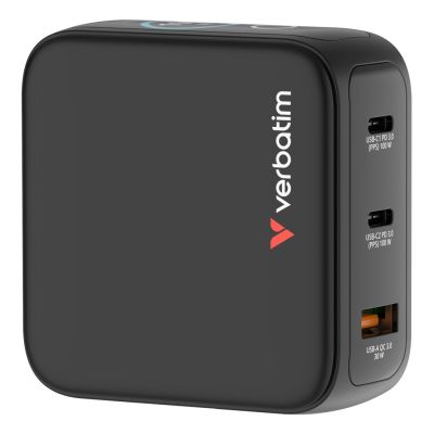 6. Verbatim 30239 Mobile Charger Universal Black AC Fast Charging Internal
