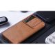 21. Nillkin Qin Leather Pro Case Case for Samsung Galaxy S22+ (S22 Plus) Camera Protector Holster Cover Flip Case Brown